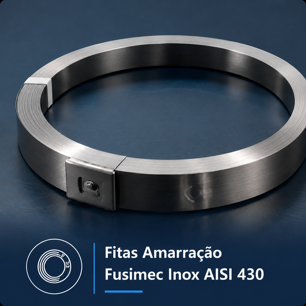 Fitas Amarração Fusimec Inox AISI 430