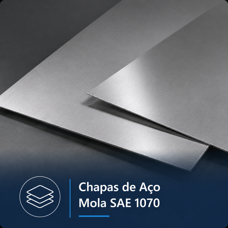 Chapas de Aço Mola SAE 1070